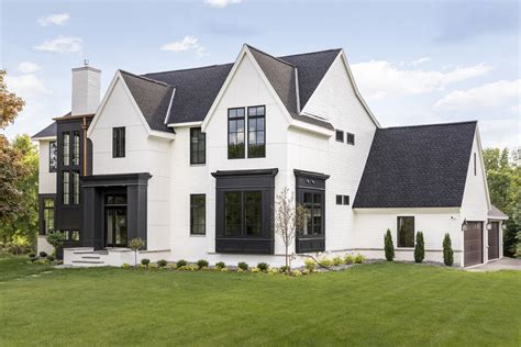 modern tudor style homes